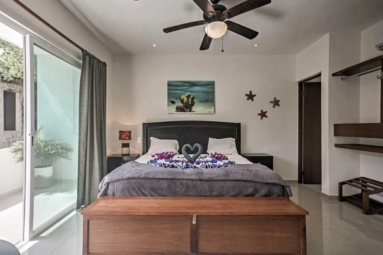 Вилла Casa Esmeralda With Pool Access And Furnished Patio! Тулум